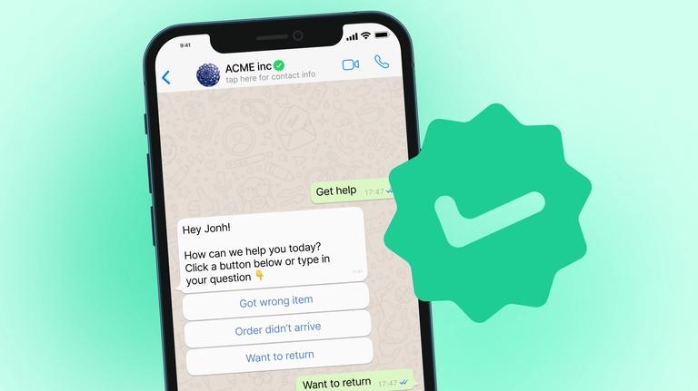 Como obter a verificação do carrapato verde na conta do WhatsApp Business preview