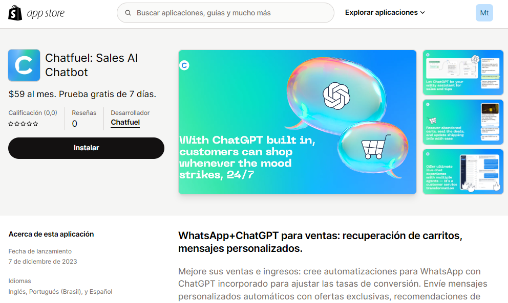 chatfuel-shop-apps-es